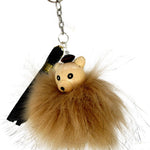 M3430 Fur Bear Keychain
