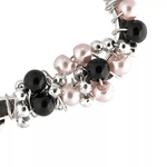 NC4404IP Wrapped Silver Heart Necklace