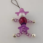M3410IP Beaded Doll Camera Charm