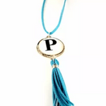 NC4410 Initial Tassel Necklace