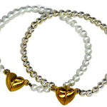B2408 Magnetic Heart Bracelet