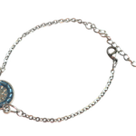 B2455 Crystal Link Bracelet
