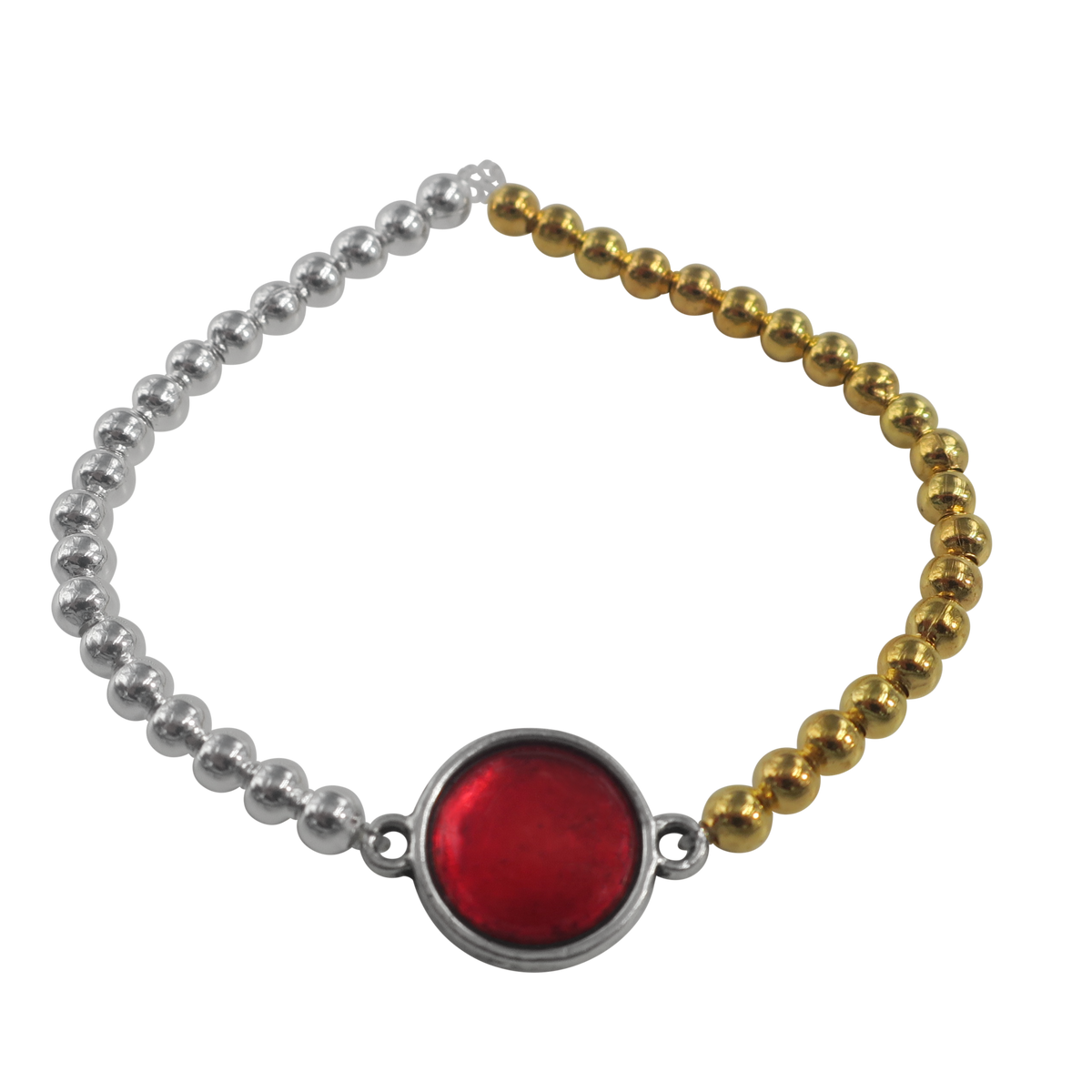 B2463 Beaded Link Bracelet – Azila Jewels
