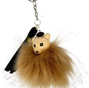 M3430 Fur Bear Keychain