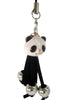 M3438IP Panda Tassel Keychain
