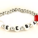 B2441 Heart Name Bracelet