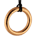 NC4401 Gold Donut Pendant Necklace