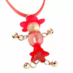 NC3410IP Beaded Doll Necklace